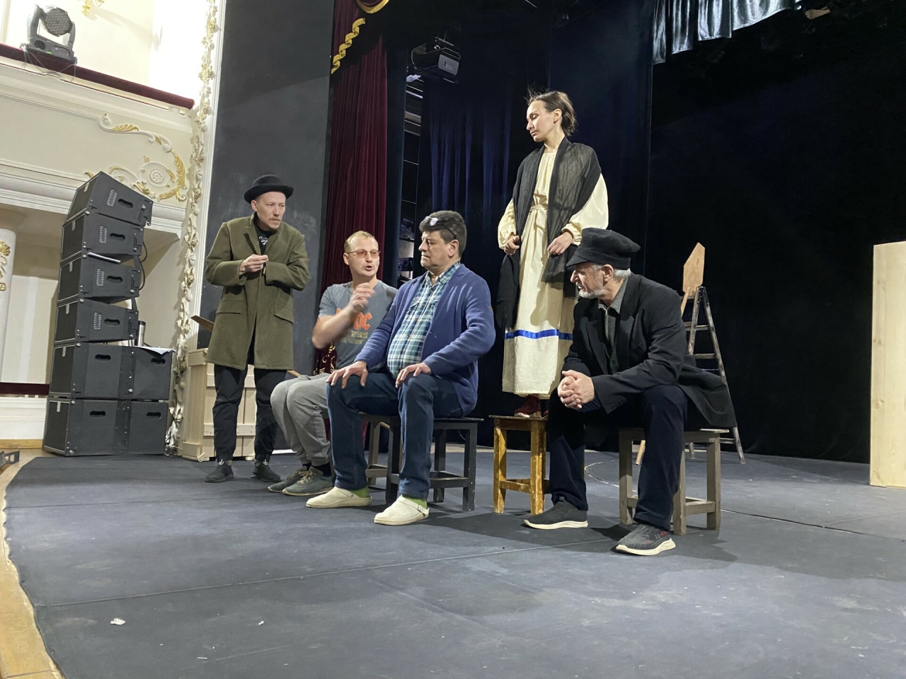 В Бугульминском драмтеатре готовится премьера спектакля «Скрипка Ротшильда»