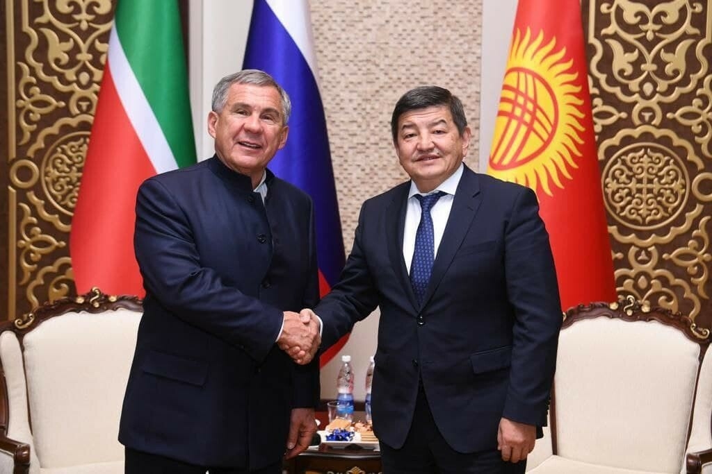 Рустам Минниханов встретился с главой Кабмина Киргизии Акылбеком Жапаровым