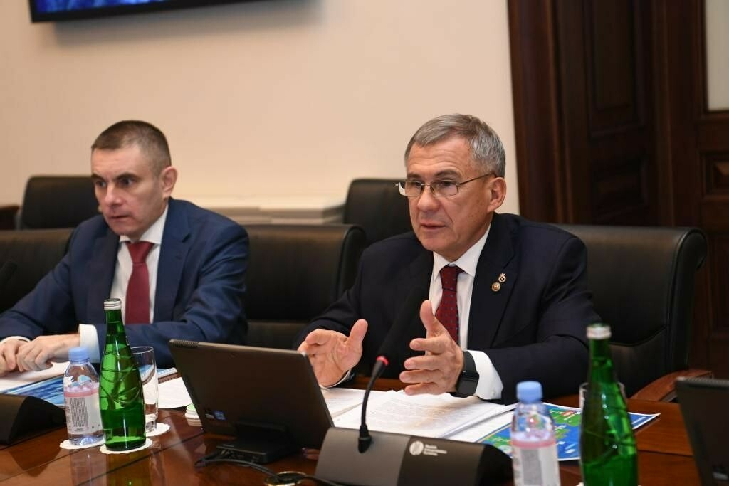 Минниханов обсудил с зампредом «Газпрома» перспективы развития газовой отрасли Татарстана