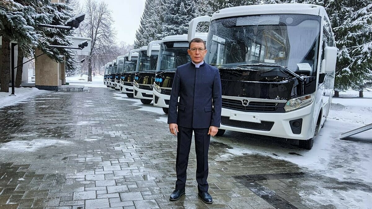 В Нижнекамск прибыла вторая партия автобусов