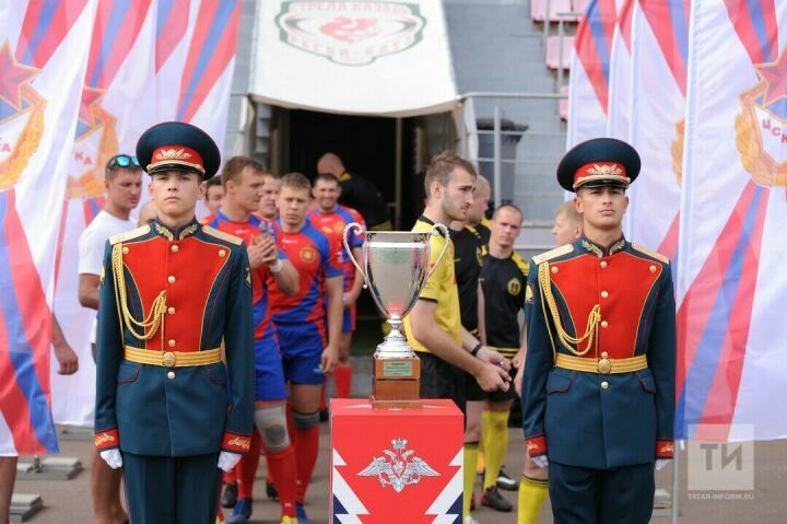 Сборная Восточного военного округа стала победителем чемпионата ВС РФ по регби-7 в Казани