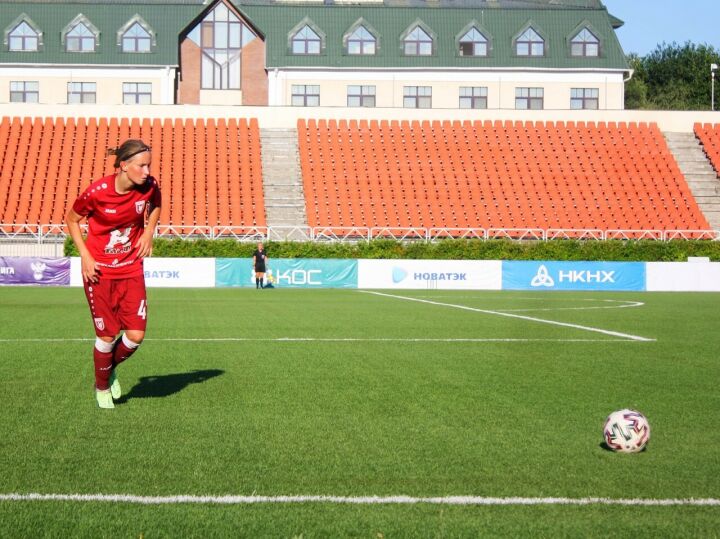 Один забитый мяч решил исход матча в Казани между женским «Рубином» и ЖФК «Рязань-ВДВ»