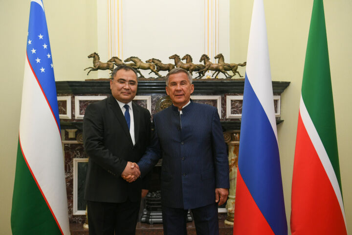 Президент РТ обсудил сотрудничество с министром инновационного развития Узбекистана
