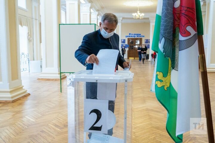 «Важно, чтобы исполнялись обещания»: первые лица Татарстана приняли участие в выборах