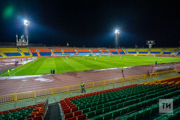 Сборная Белоруссии по футболу прилетела в Казань и потренировалась на базе ФК «Рубин»