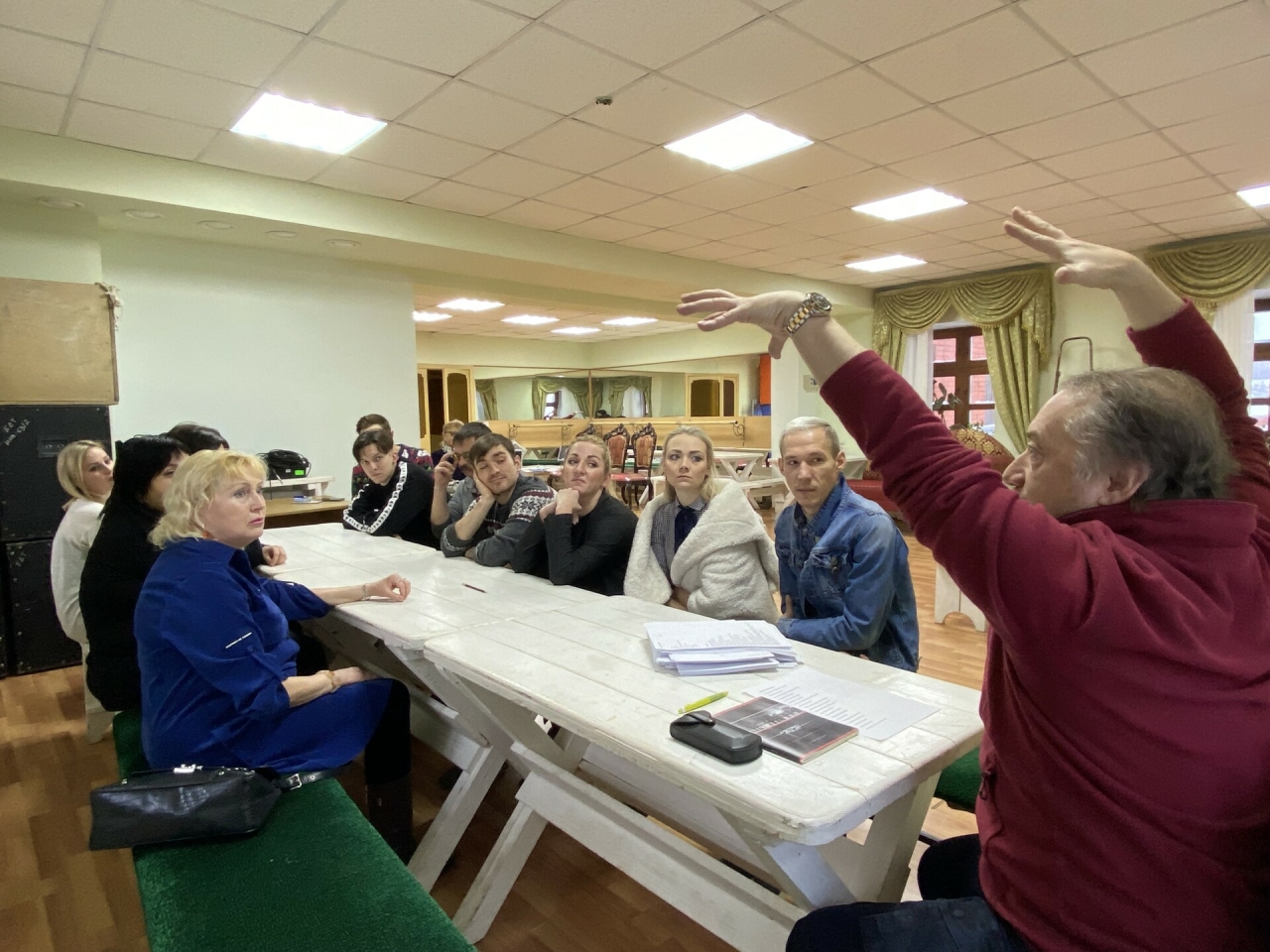 В Бугульминском драмтеатре прошла читка пьесы для премьеры «Алдар»