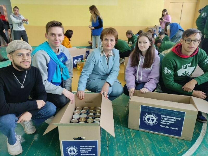Челнинцы собрали 600 кг гуманитарной помощи жителям Лисичанска