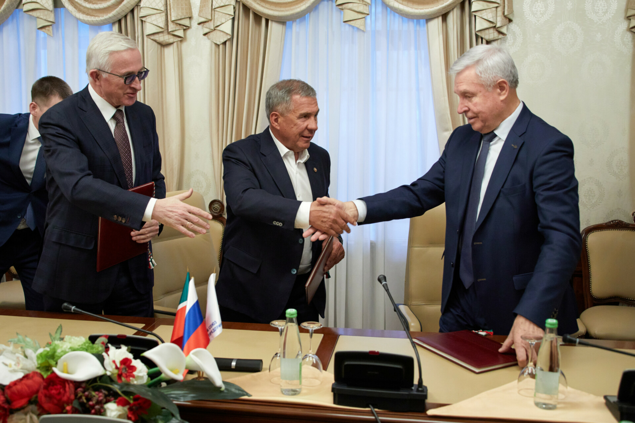 Татарстан заключил соглашение с Российским союзом промышленников и предпринимателей