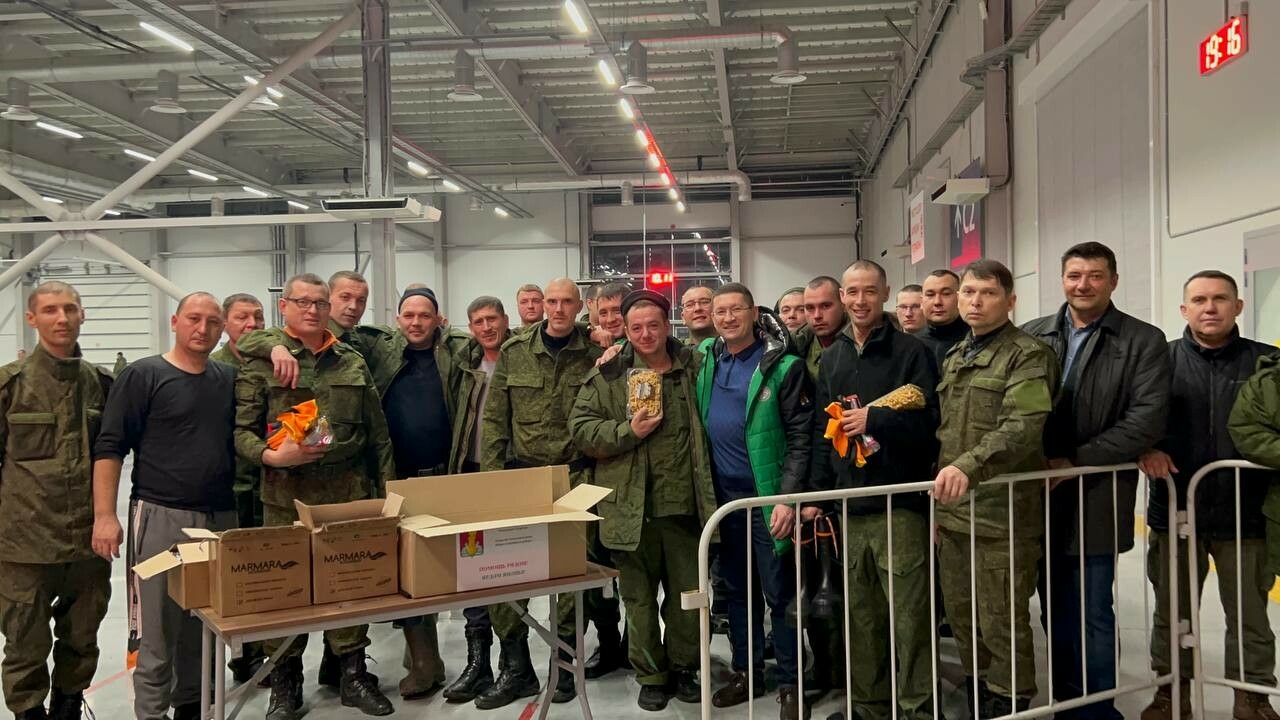 Глава Пестречинского района навестил мобилизованных в «Казань Экспо»