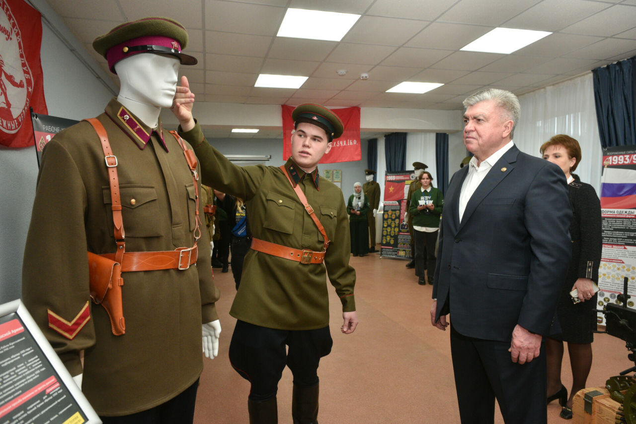В педуниверситете Челнов открылся военно-исторический музей