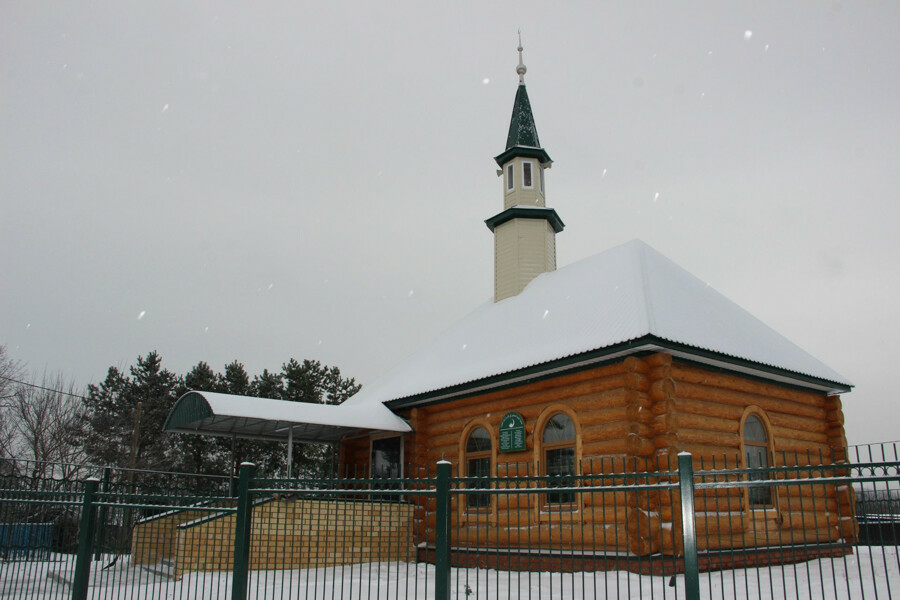 В Зеленодольском районе на месте старинной мечети открылась новая