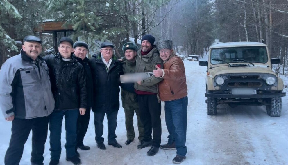Житель Зеленодольска приобрел для мобилизованных земляков бронированный УАЗ
