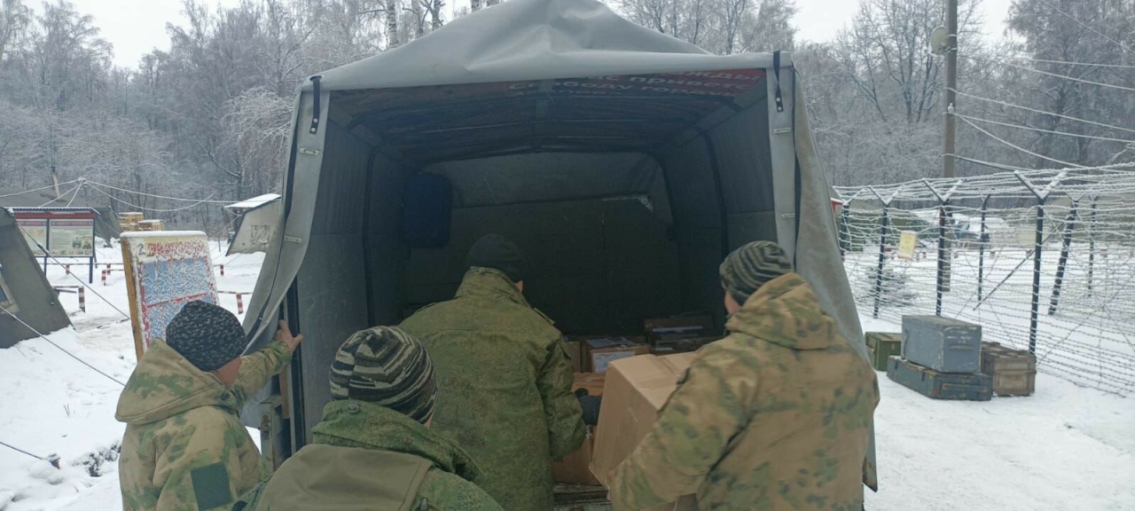 Мобилизованным из Татарстана передали 350 «маминых пирогов» и 200 кг пельменей