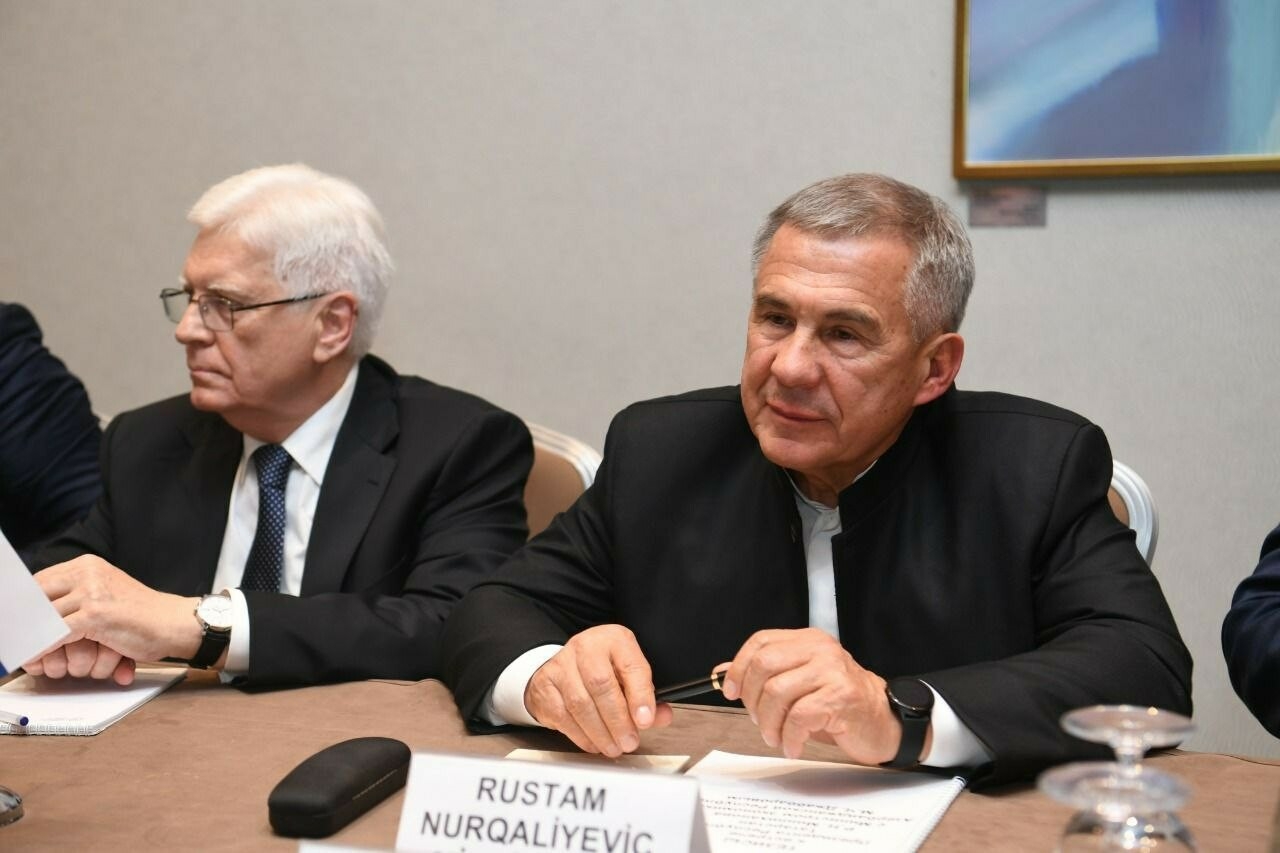 Минниханов встретился с главой Минэкономики Азербайджана