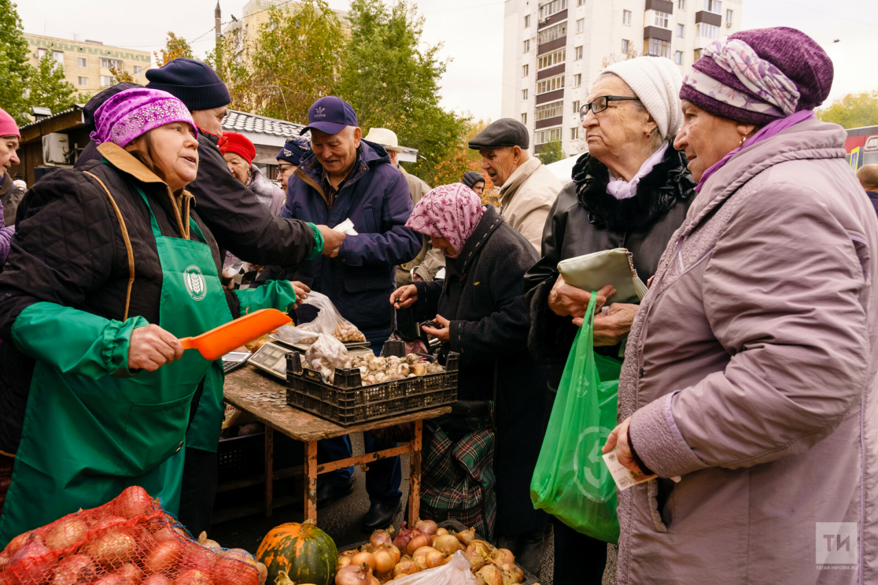 За 14 ярмарочных дней татарстанцы приобрели сельхозпродукцию более чем на 1,3 млрд рублей