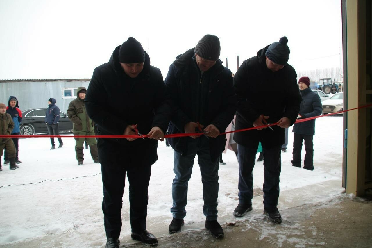 В Менделеевском районе РТ в один день открыли сразу три фермы