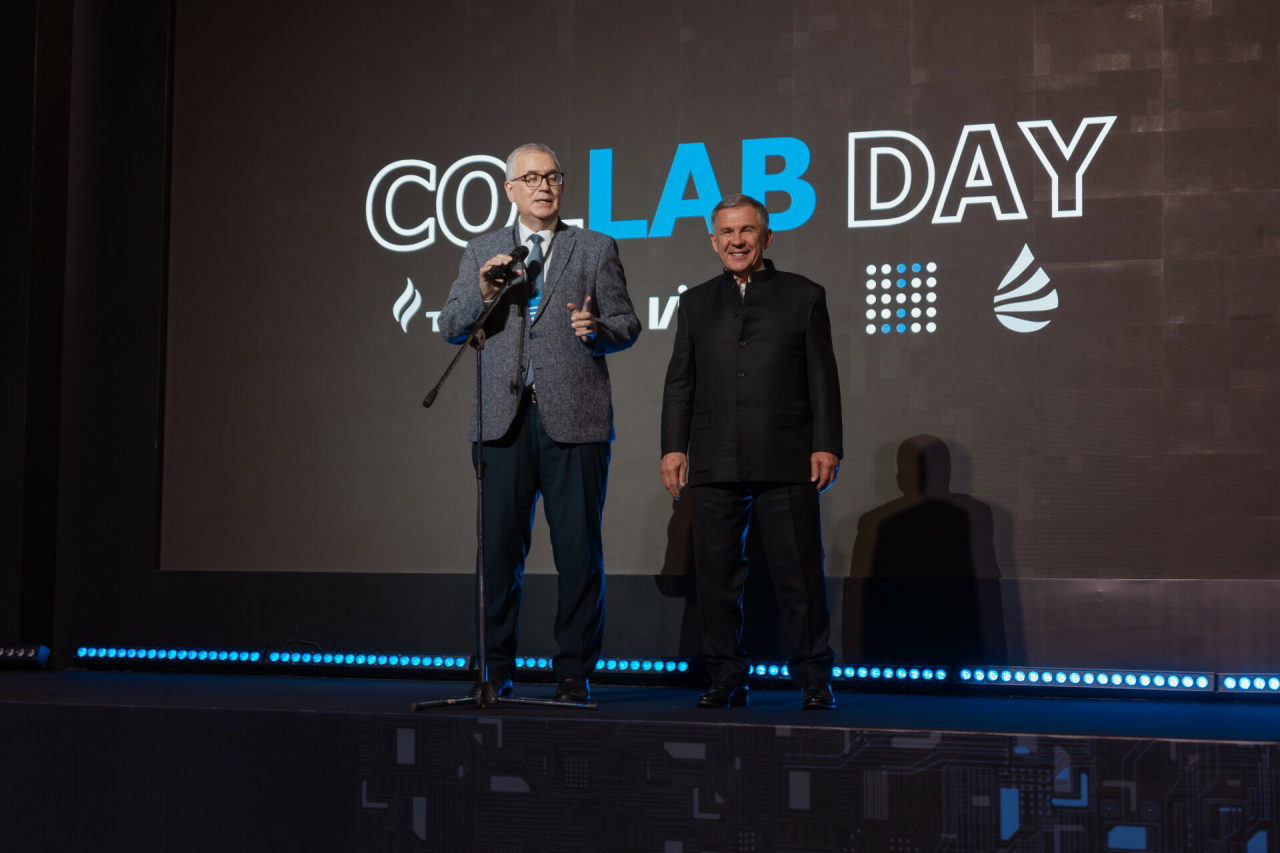Президент Татарстана посетил научно-образовательную конференцию Collab Day в Альметьевске