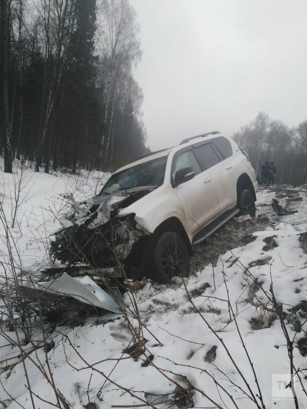 Водитель легковушки погиб в ДТП с внедорожником под Зеленодольском