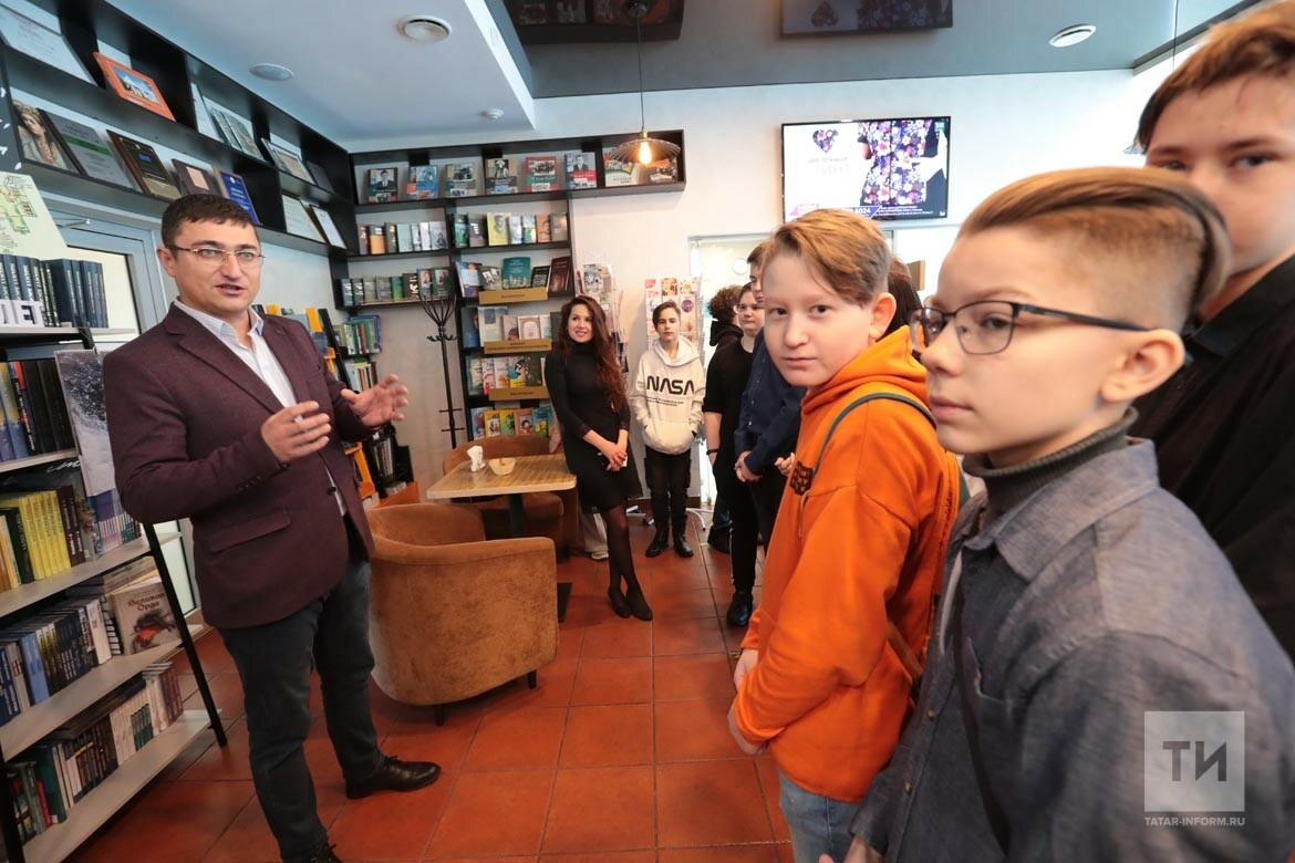 Казанским школьникам показали, как рождается печатная продукция