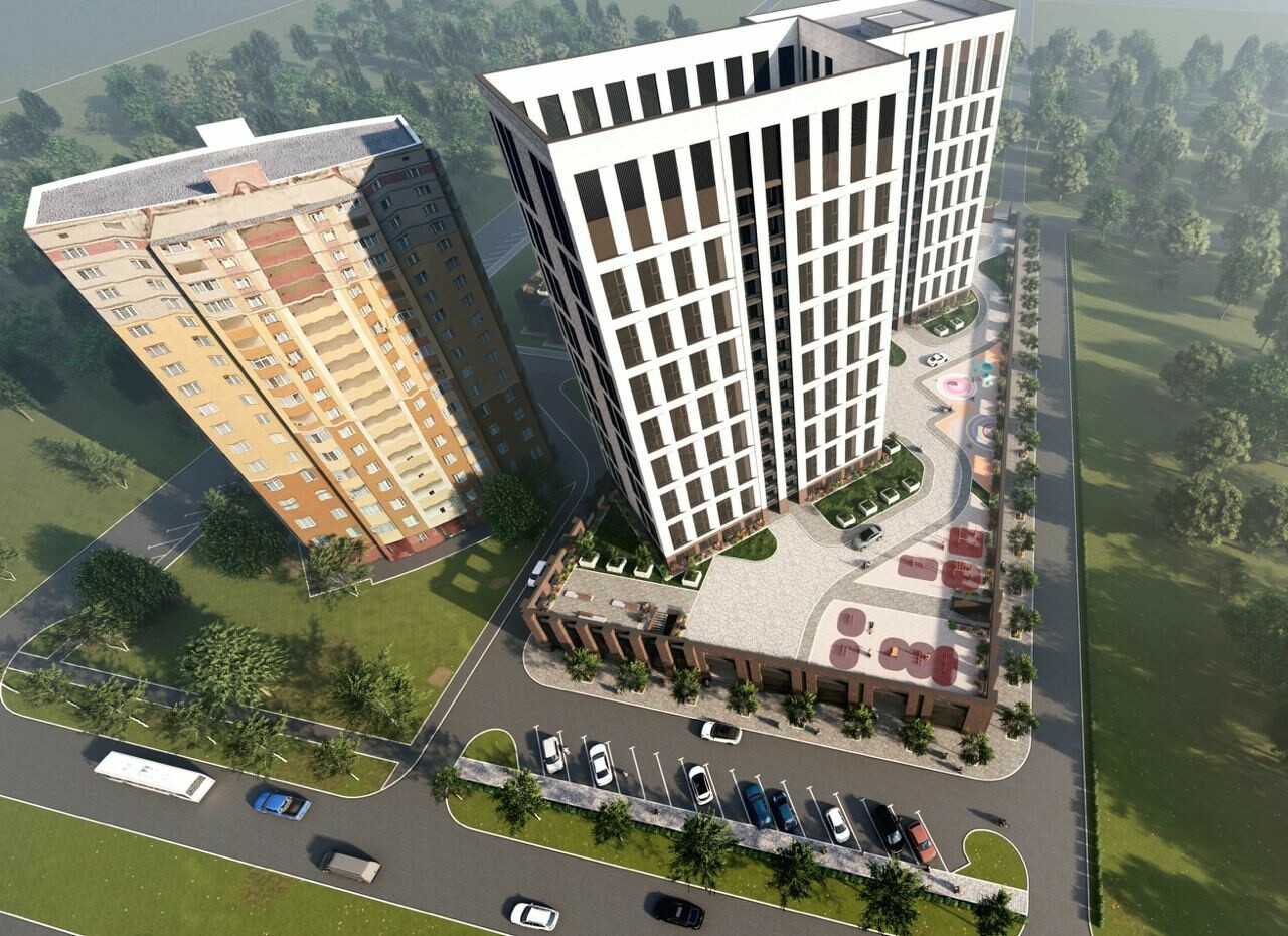 В Альметьевске появится еще один новый жилой комплекс с двухуровневым паркингом