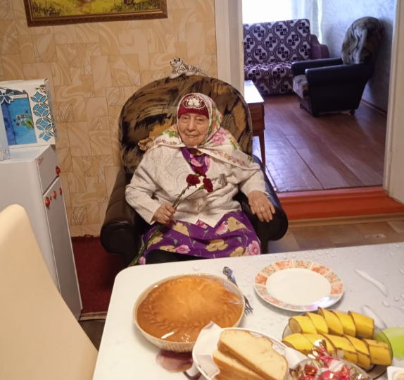 Вдова ветерана войны из Зеленодольского района РТ отметила 101-летие
