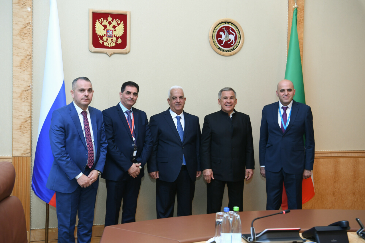 Минниханов: Татарстан готов способствовать укреплению связей России и Палестины