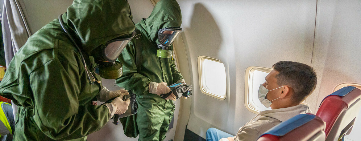 «А вдруг холера, а мы не в форме?»: как прошли учения Роспотребнадзора в аэропорту Казани