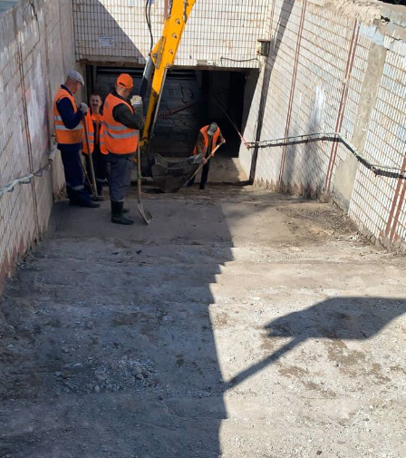 В Челнах начался ремонт в подземном переходе на остановке «Райисполком»