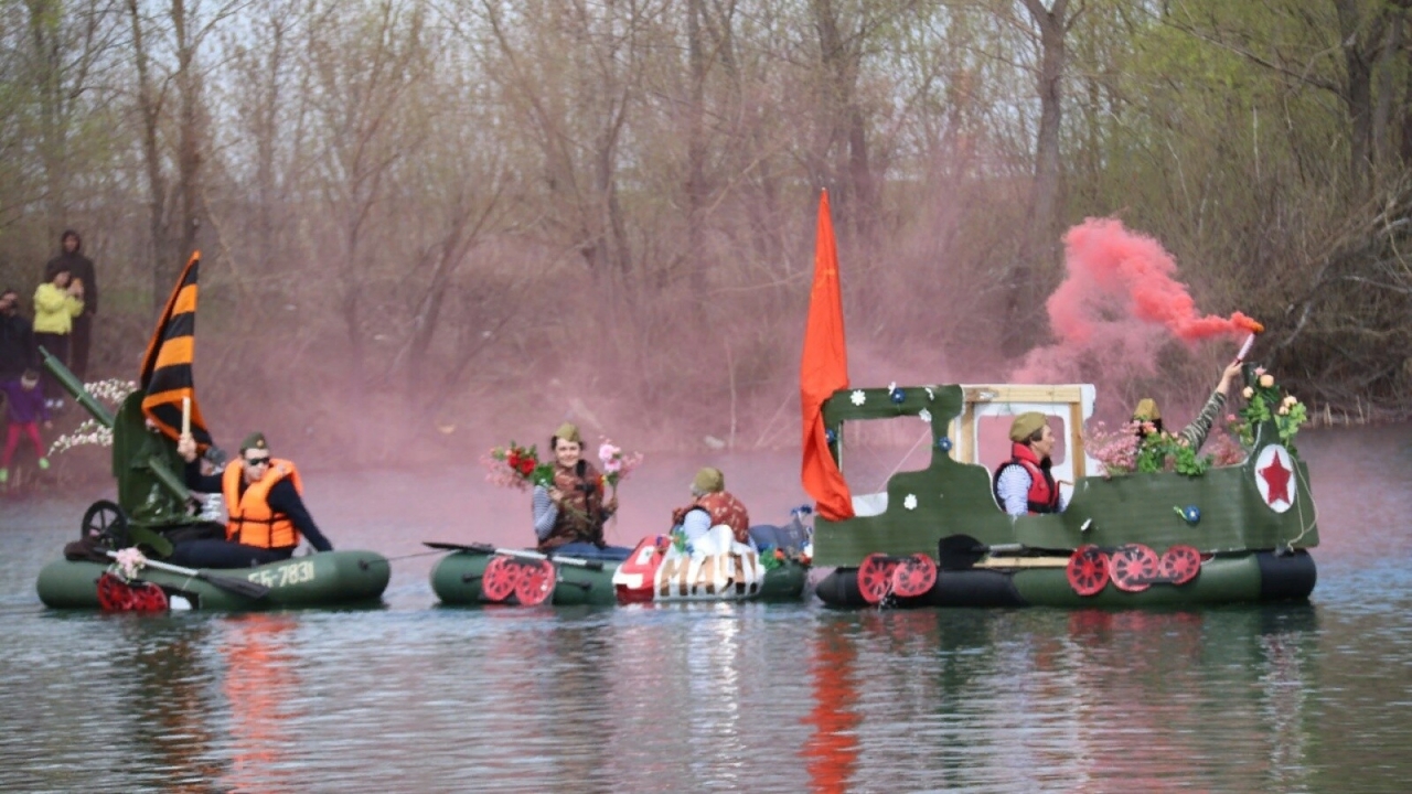В Ютазинском районе РТ в преддверии Дня Победы состоялся «Парад лодок»