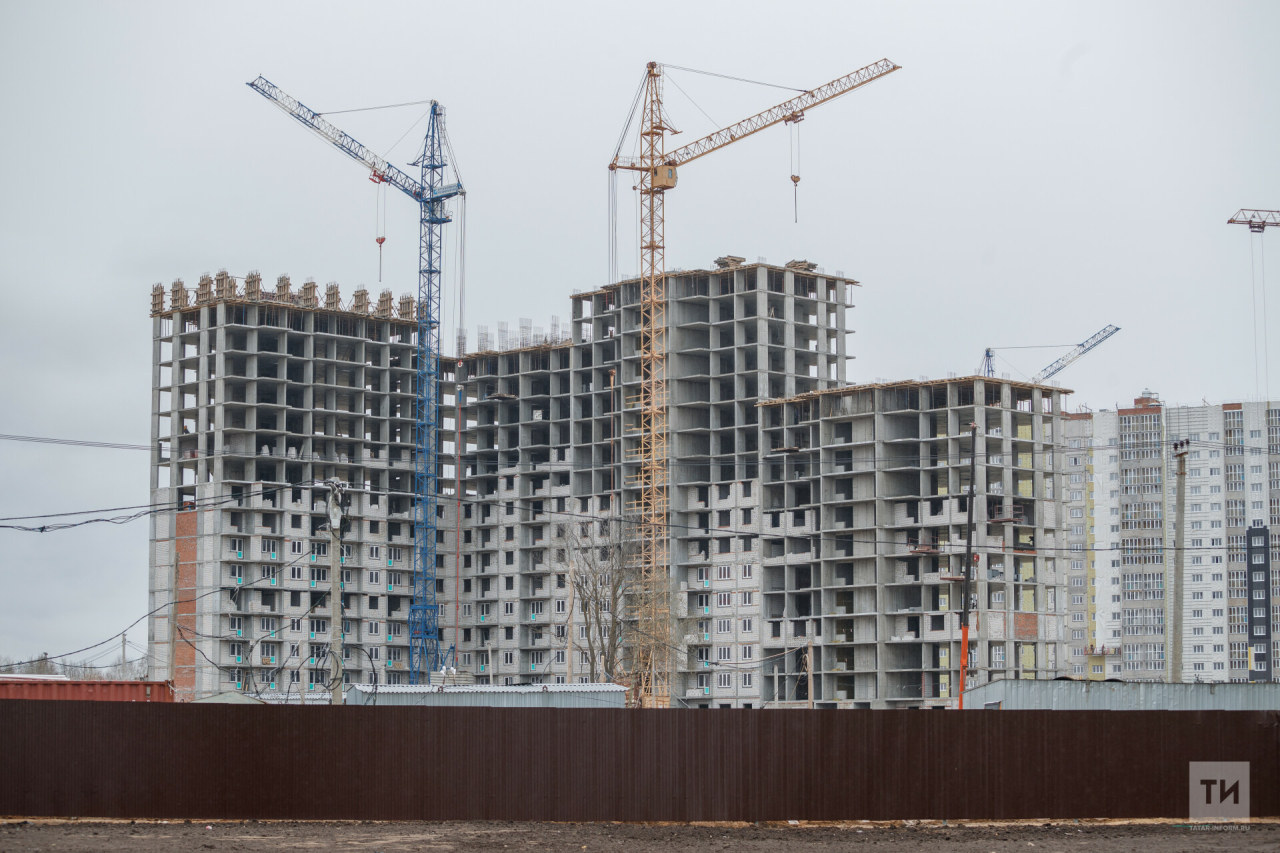 План по жилищному строительству в Татарстане выполнен на 49%