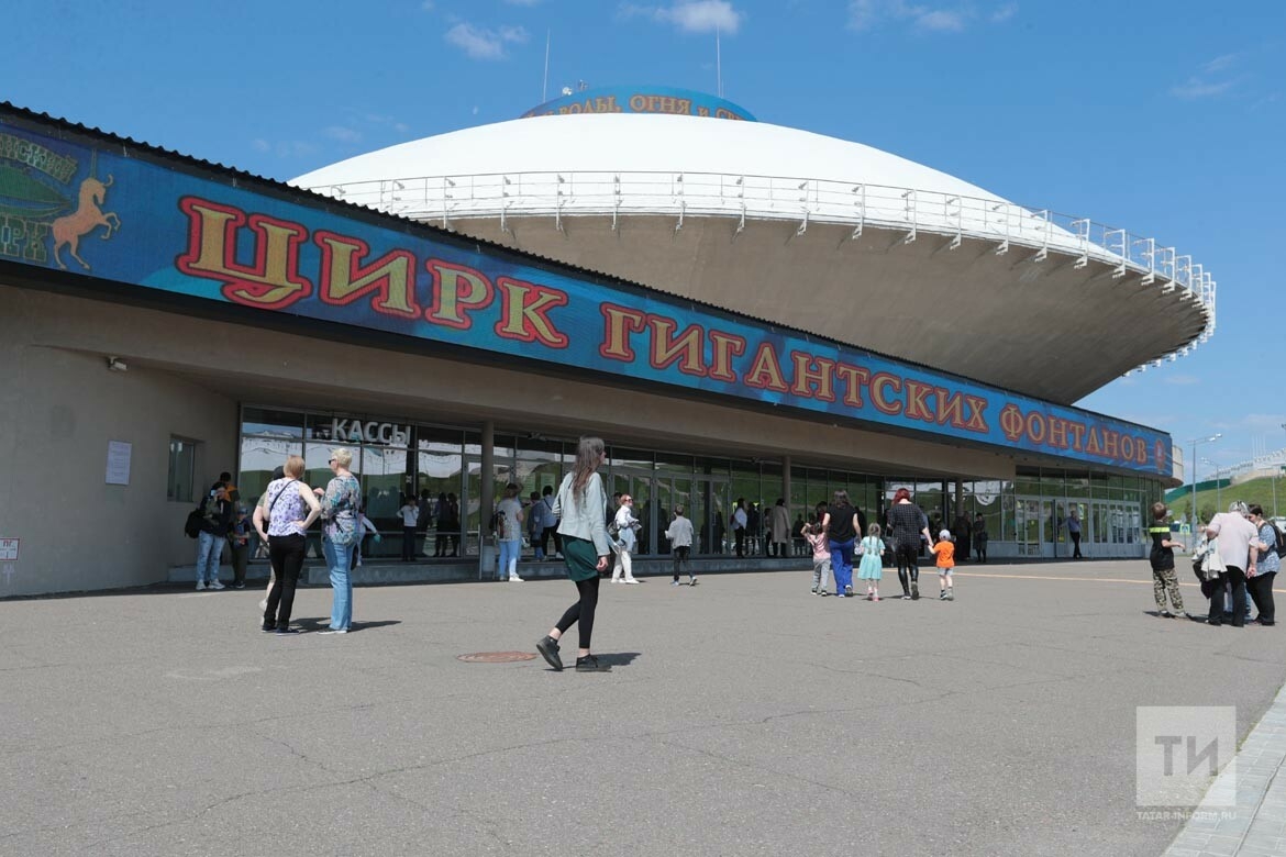 Казанский цирк показал представление для многодетных семей Татарстана