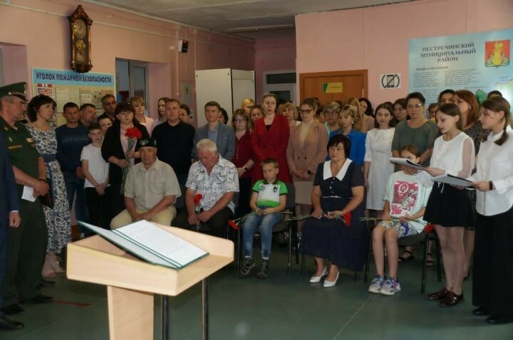 В Пестрецах открыли мемориальные доски погибшим на Украине землякам