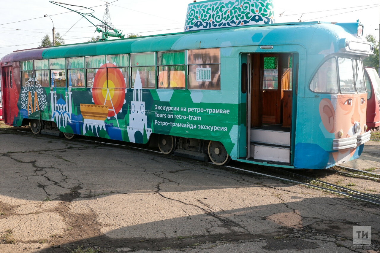 В Казани снова запустят экскурсионный трамвай «Тюбетейка»