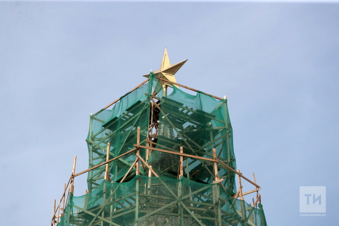 «Понимаем, что будет резонанс»: звезду с башни Казанского Кремля снимут на реконструкцию
