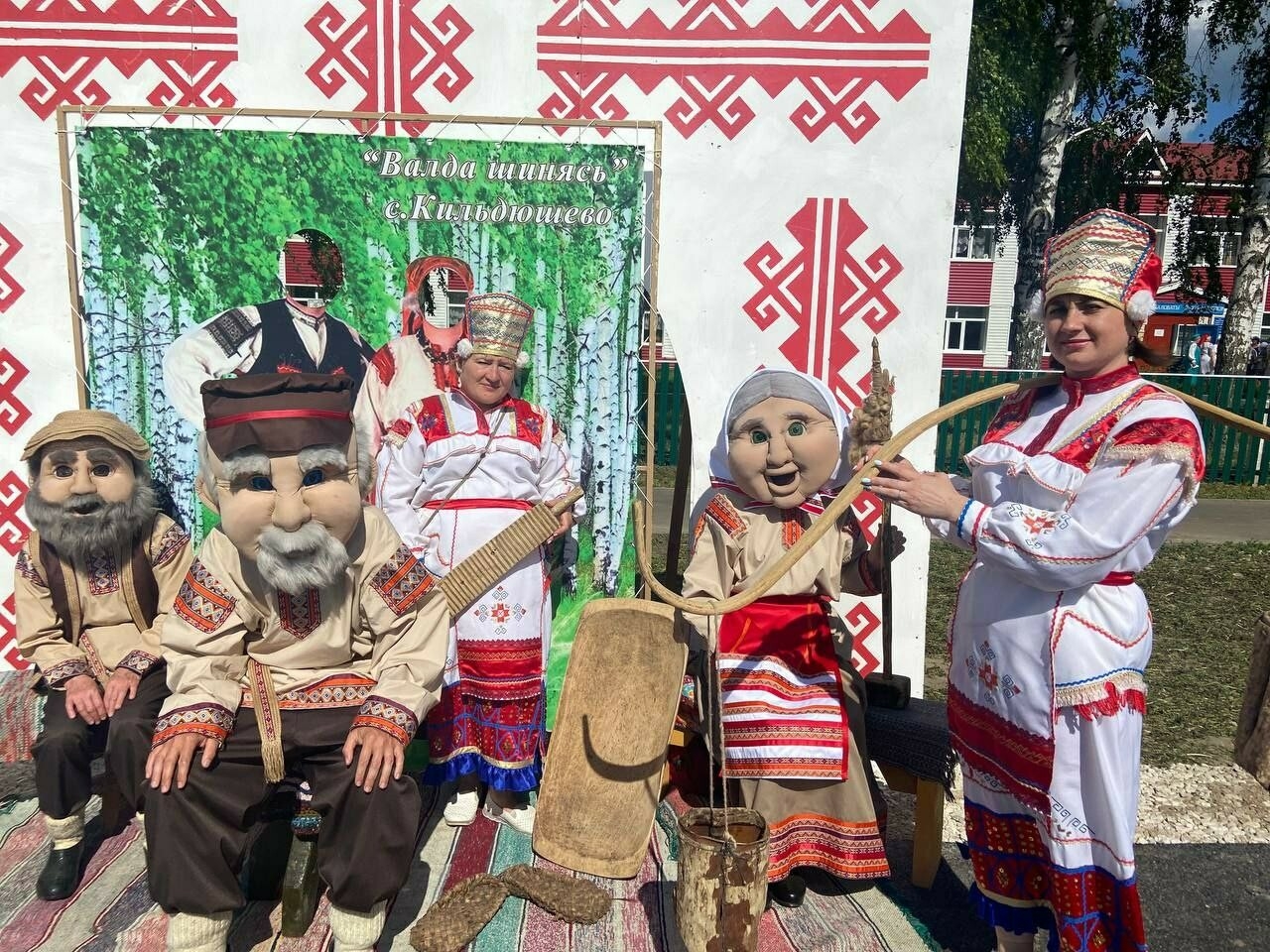 В Тетюшском районе РТ проходит праздник мордовской культуры «Валда Шинясь 2022»