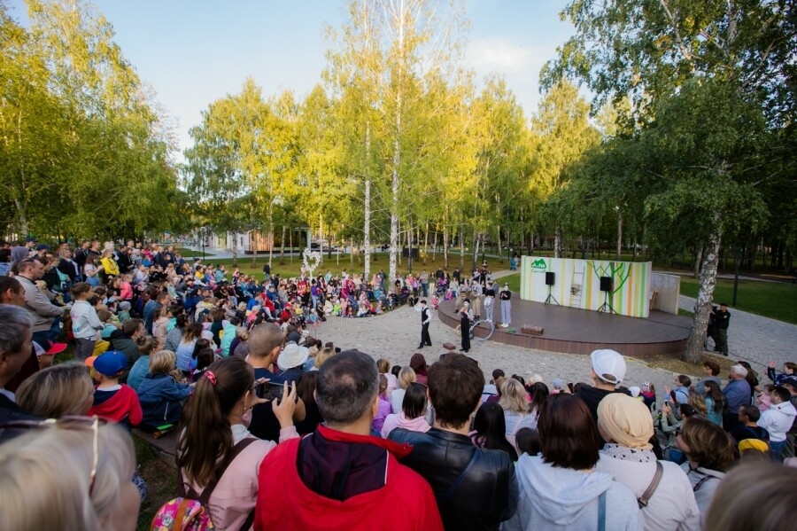 В трех парках Нижнекамске впервые запускается проект «Культурная среда города»