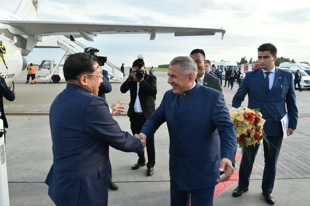 В Татарстан прибыл Премьер-министр Мьянмы