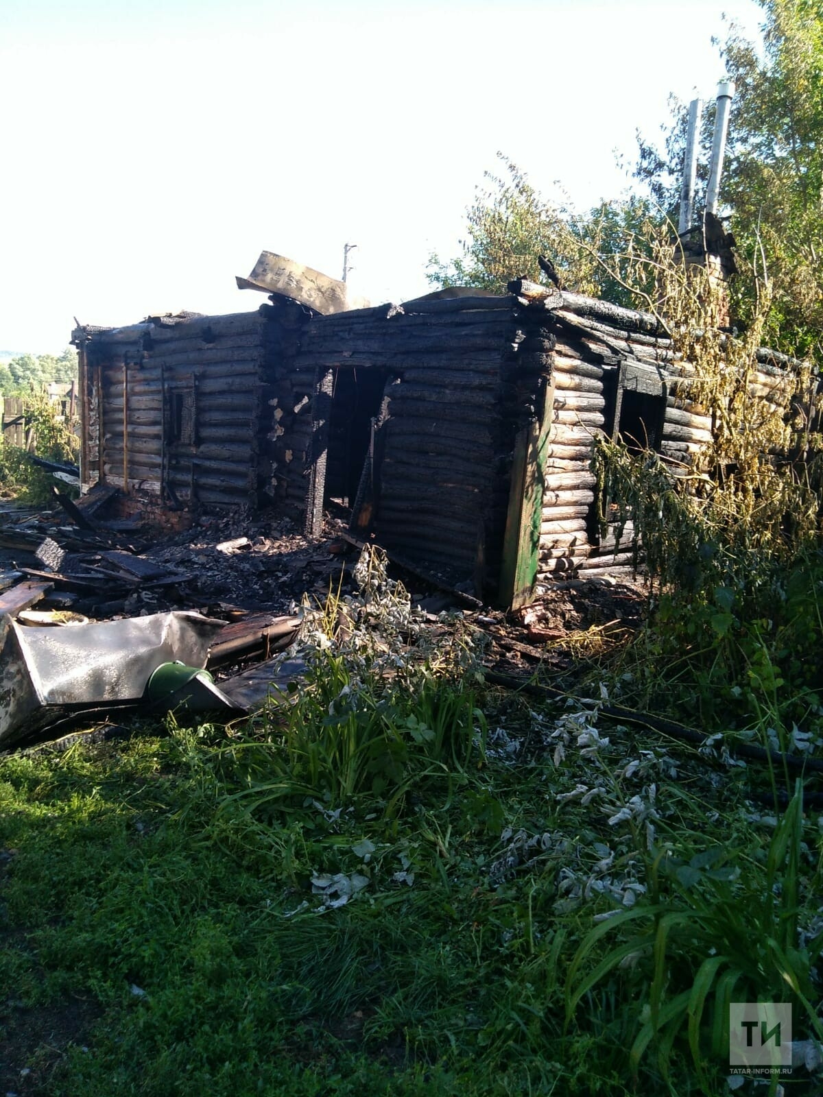 На пожаре в татарстанском селе погиб мужчина
