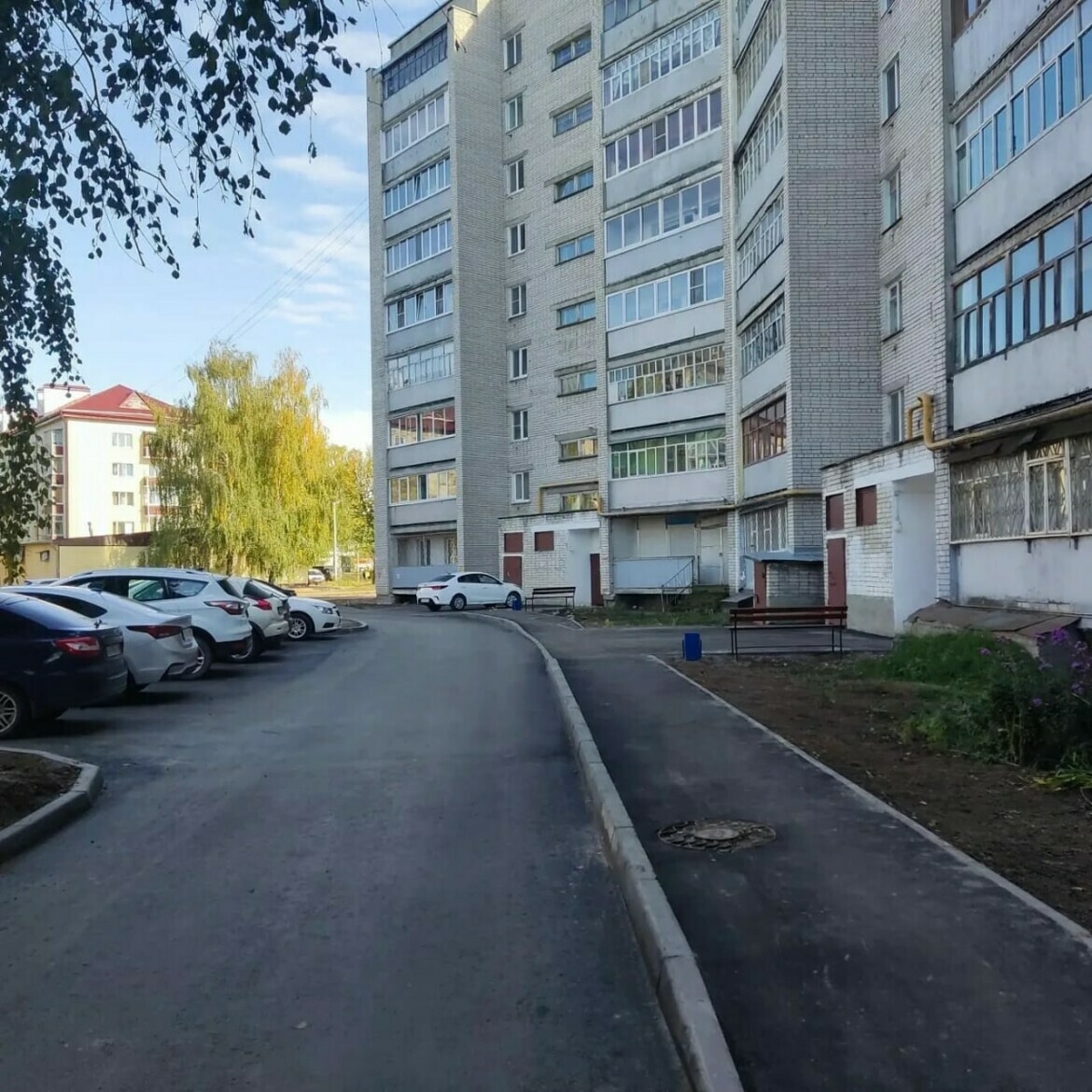 В 26 дворах Зеленодольского района завершены дорожные работы по проекту «Наш двор»