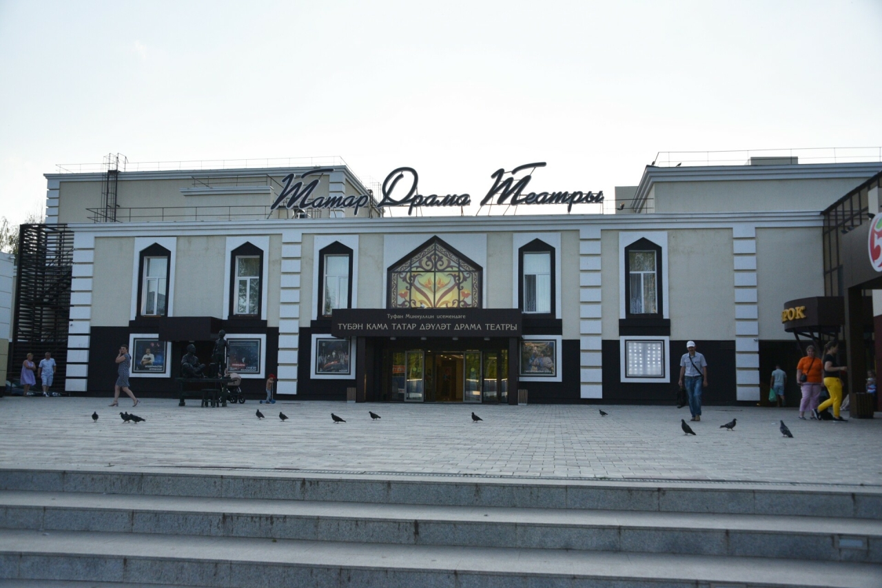Возле драмтеатра в Нижнекамске планируется благоустроить площадку для уличных постановок