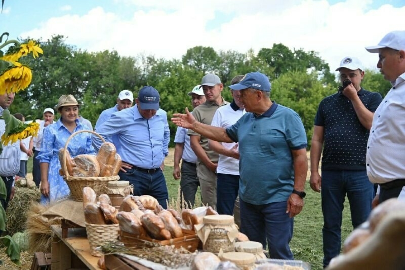 Минниханов призвал создавать кормовые центры для животноводства в Буинском районе