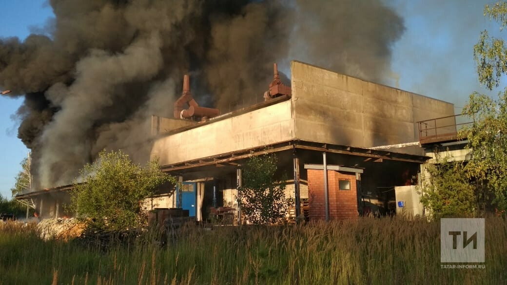 Пожар на территории завода «Хитон» в Казани локализован