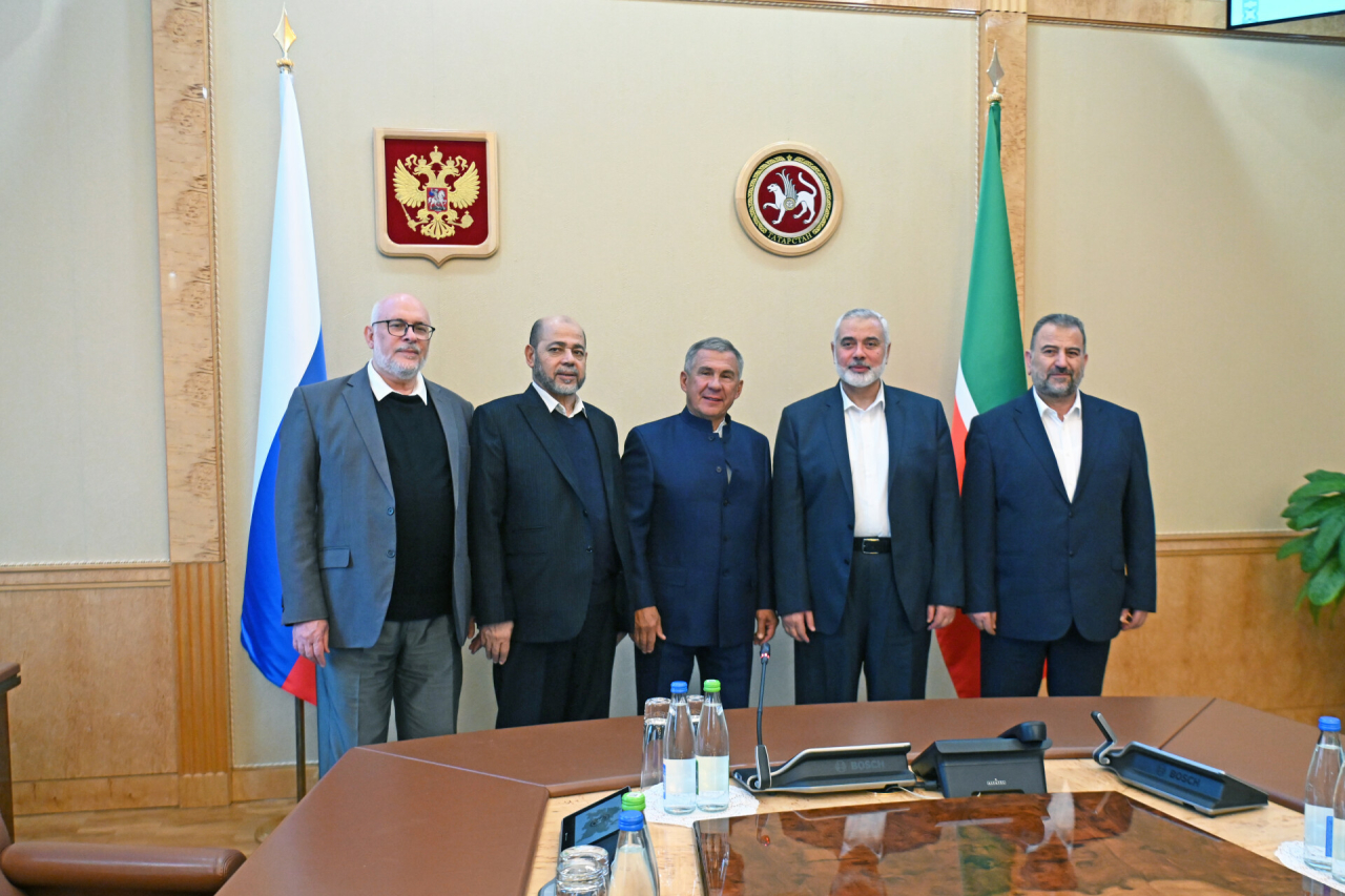 Минниханов на встрече с делегацией Палестины назвал цель ГСВ «Россия – Исламский мир»