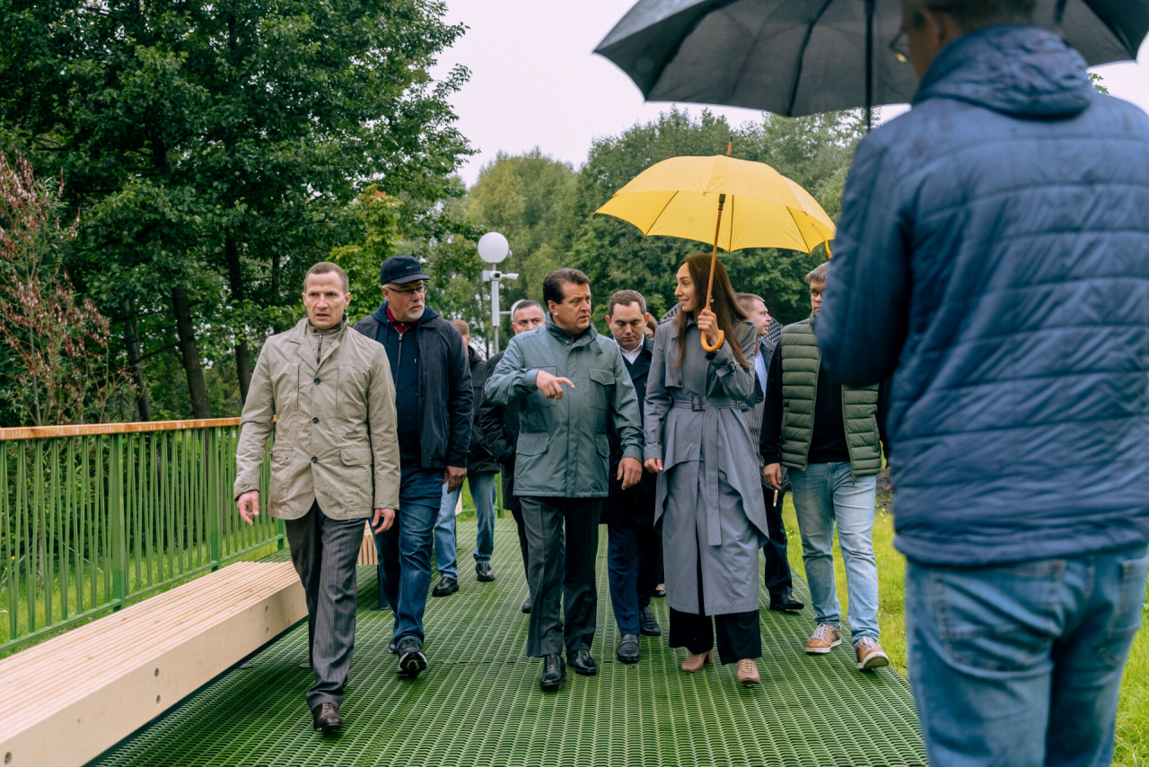 Новый парк за 100 млн рублей открылся в Казани у ЖК «Светлая долина»