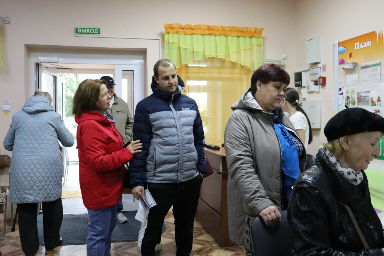 В Менделеевске на референдуме голосуют переселенцы с Донбасса