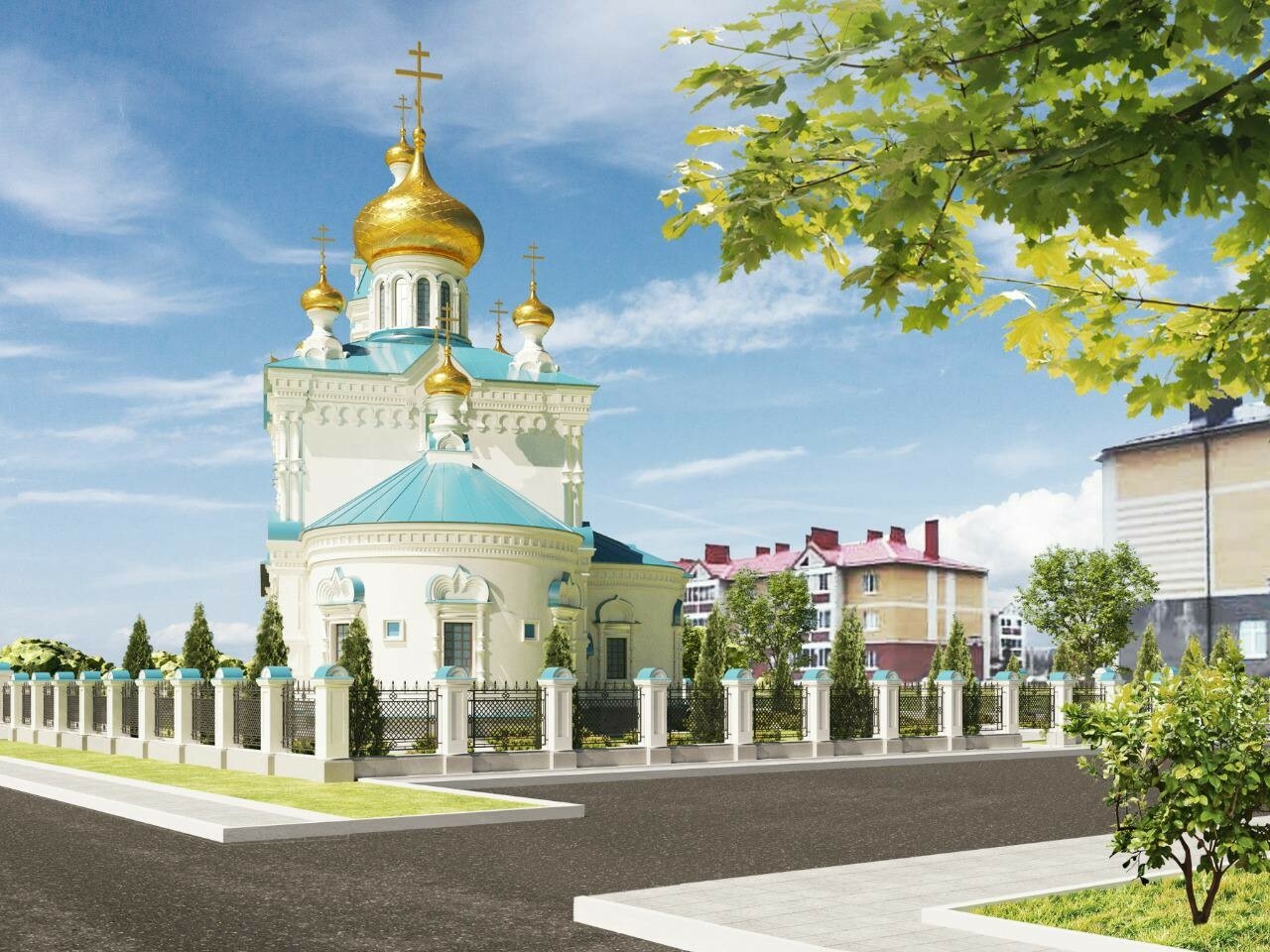 Митрополит Кирилл утвердил проект будущего соборного храма в Пестрецах