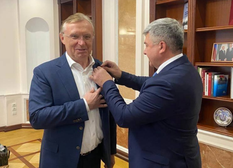 Когогин награжден медалью за заслуги перед Зеленодольским районом