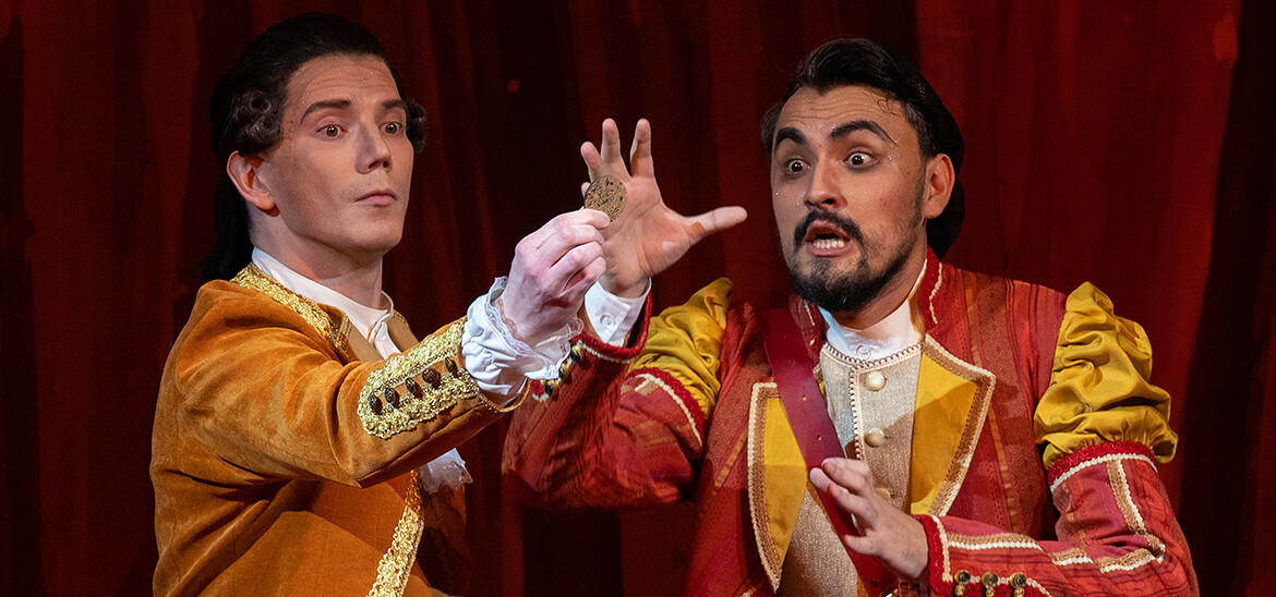 Фигаро на самокате, брызги шампанского: фестиваль Шаляпина начал необычный «Цирюльник»