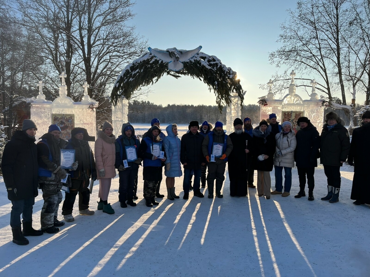 Митрополит Кирилл посетил рождественский фестиваль «Лед и свет» в Раифе