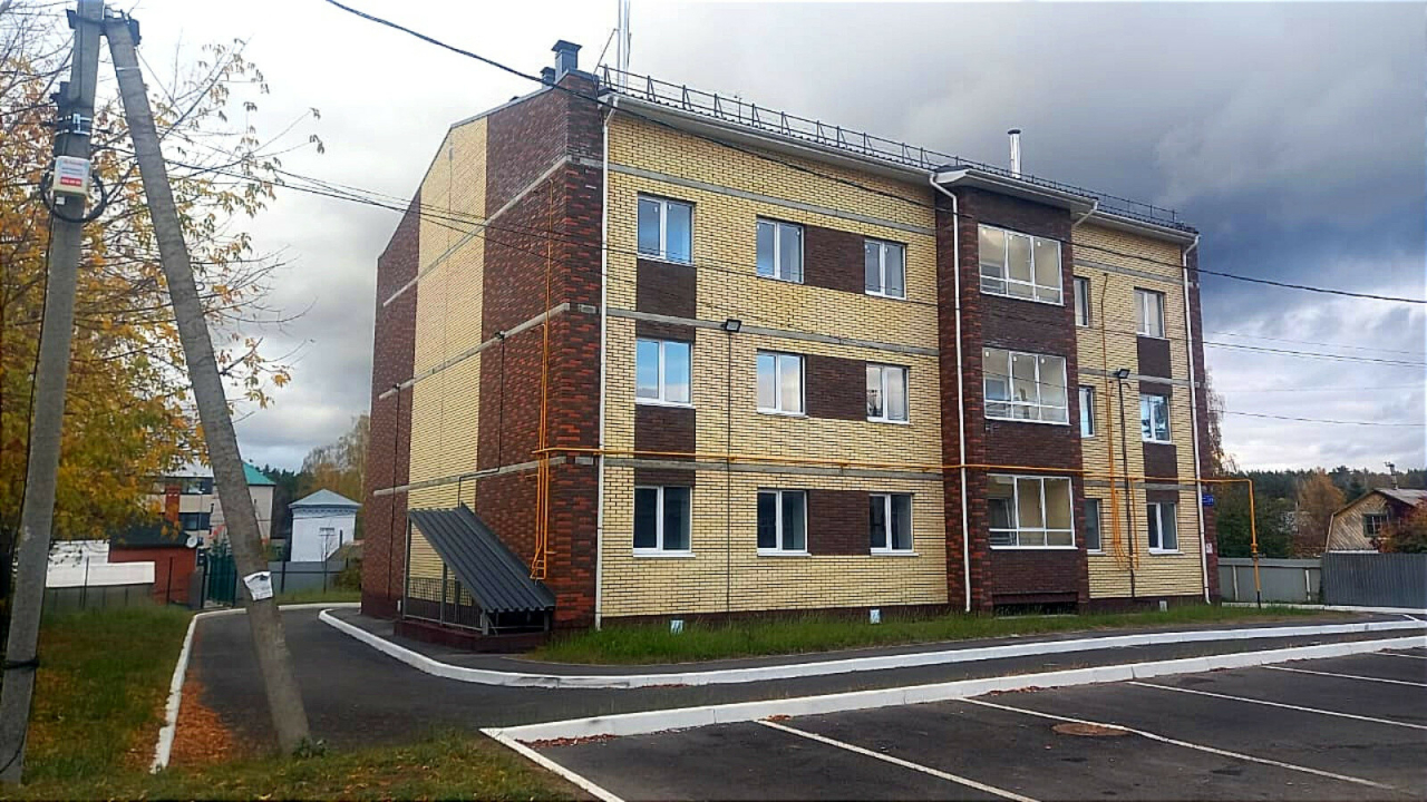 В Высокой Горе построен новый соципотечный дом